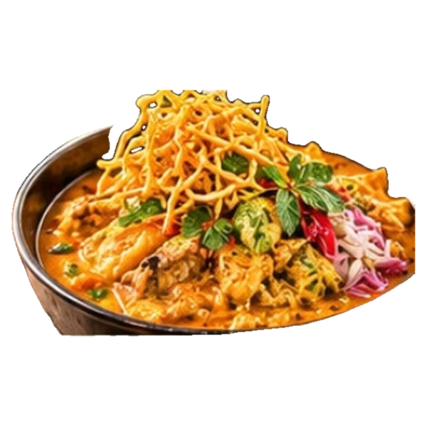 Khao Soi, nordthailändische Curry-Nudelsuppe